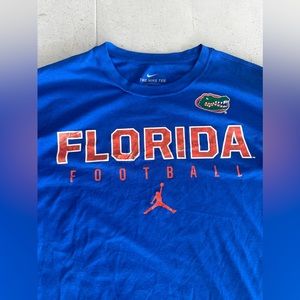 Florida Football UF Dri-Fit Shirt Size Medium Gators Nike Long Sleeve